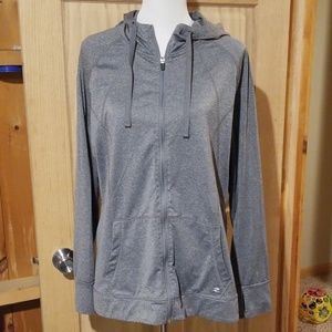 Energy Zone Gray Athletic Zip Up size XL